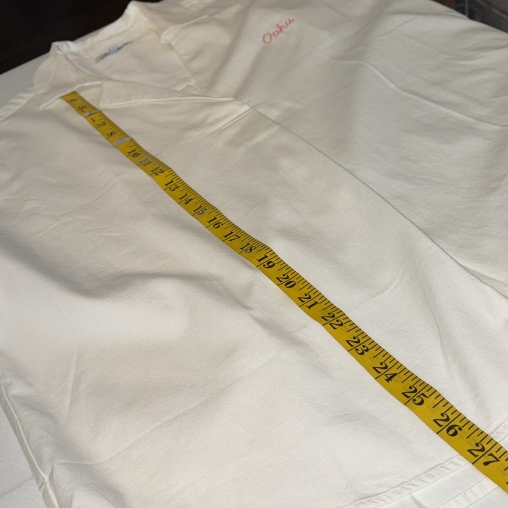 Madewell blouse pullover button down back Oahu embroidered collar Sz MED NWT - Picture 3 of 10
